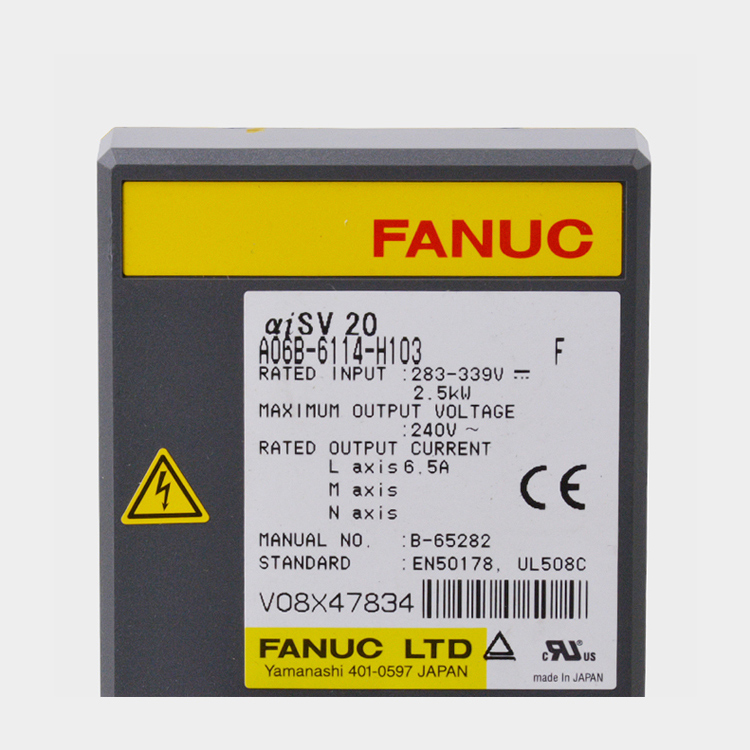 Hot sale Fanuc 200id - Japan original fanuc servo drive A06B-6114-H103 – Weite detail pictures